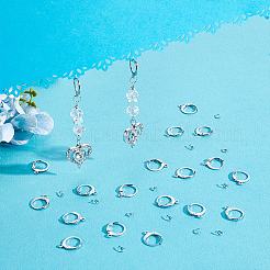 Фурнитура для сережек-гвоздиков из нержавеющей стали 304 STAS-UN0006-21P