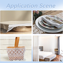 4 ярд двух видов кружевной ленты из молочного волокна&nbsp;OCOR-CY0001-08A