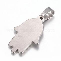 Подвески из нержавеющей стали 304 с эмалью&nbsp;STAS-P048-01