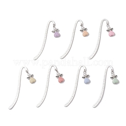 Закладки с крючками из сплава AJEW-JK00386