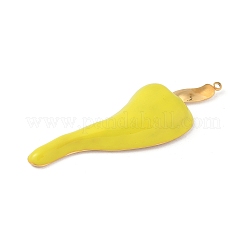 Большие эмалевые подвески из нержавеющей стали 304&nbsp;STAS-Z153-02G-01