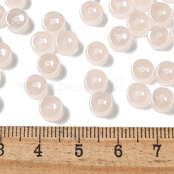 Имитация нефрита и блестящие стеклянные бусины SEED-E001-J3x6mm-A01