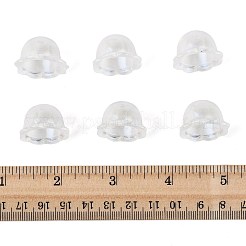 50шт прозрачные акриловые колпачки для бусин&nbsp;OACR-FS0002-41