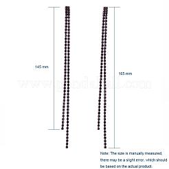 Кисточкой серьги EJEW-JE03874-01