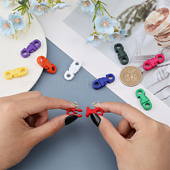 54 шт. 9-х цветные пластиковые пряжки с боковой застежкой KY-CA0001-51