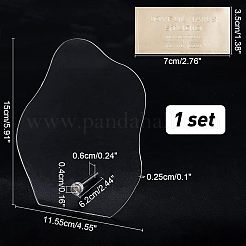 Акриловые дисплеи для ногтей ODIS-WH0007-56
