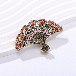 Веерные шпильки со стразами PW-WG80685-01