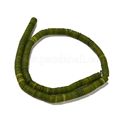 Натуральные китайские бусины из южного нефрита G-P575-B49-6x1mm