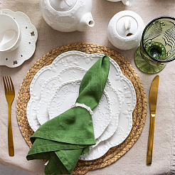 6 шт. Кольца для салфеток из сплава&nbsp;AJEW-CP0009-05S