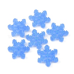 Рождественские полупрозрачные кабошоны из смолы RESI-WH0026-40B-02