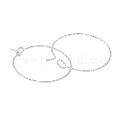 Фурнитура для серег-колец из хирургической нержавеющей стали 316 STAS-D183-02P-02