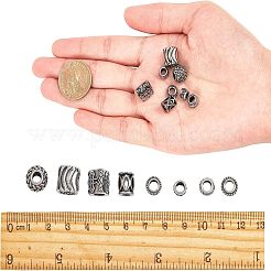 Европейские бусины из нержавеющей стали 304 STAS-UN0003-93AS