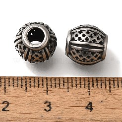 Европейские бусины из нержавеющей стали 304&nbsp;STAS-D191-09D-AS