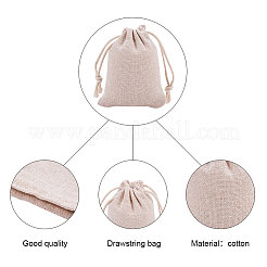 Drawstring мешки хлопка упаковка мешочки ABAG-PH0002-33A