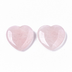 Натуральный розовый кварц сердце любовь камень G-S364-069