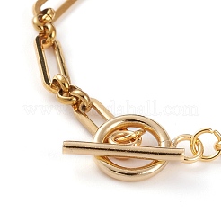 Браслеты-цепочки Figaro из нержавеющей стали 304 BJEW-JB05838