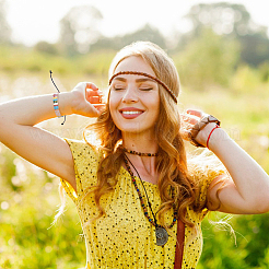 24шт. 24 стиля браслетов из джутового плетеного шнура с вощеным шнуром BJEW-AN0001-61