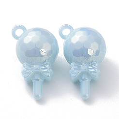 УФ-покрытие радужных переливающихся акриловых подвесок OACR-F008-03