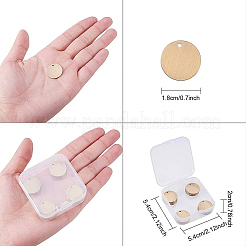 Латунные подвески KK-BC0003-05AB