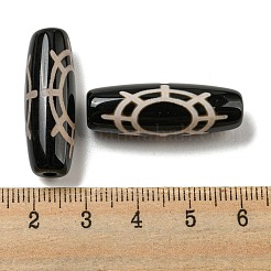 Тибетского стиля DZI бисер нитей&nbsp;G-P526-B12