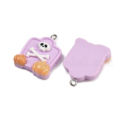 Подвески из непрозрачной смолы на хэллоуин&nbsp;LS-RESI-C062-02A