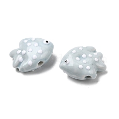 Фарфоровые бусины ручной работы&nbsp;LS-PORC-K010-06I