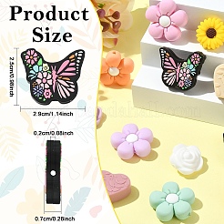 20шт 10 стиля силиконовые бусины&nbsp;SIL-YW0002-41