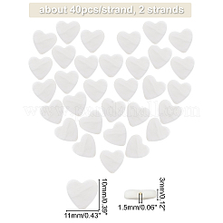 2 нить бусин из натуральных пресноводных ракушек&nbsp;SSHEL-CA0001-03