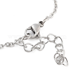 Браслеты из цепей из нержавеющей стали&nbsp;LS-STAS-Z061-01P-03