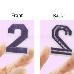 Компьютеризированная вышивка ткань железа на патчи&nbsp;DIY-GF0002-15C