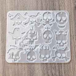 Силиконовые Молды для подвесок серии «Хэллоуин»&nbsp;SIL-B075-05E