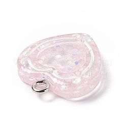 Прозрачные смоляные подвески RESI-C029-01B