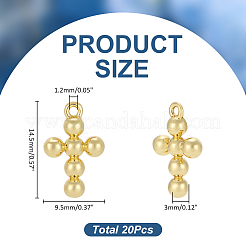 Латунные подвески с покрытием 20шт&nbsp;KK-WR0001-82