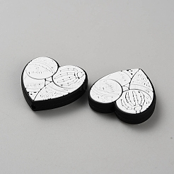 Силиконовые фокусные бусины в готическом стиле&nbsp;LS-SIL-CJC0015-02C