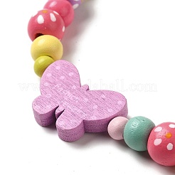 Комплект украшений из клена и акрила SJEW-C003-02A