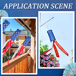 День независимости флаг-ветроуказатель в виде колонны AJEW-WH20017-74A