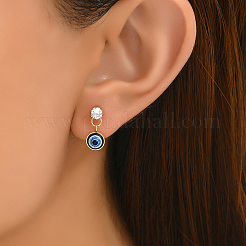 Серьги-гвоздики из нержавеющей стали от сглаза ZF6859