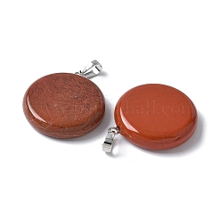 Природные красной яшмы подвески&nbsp;G-A259-04P-05