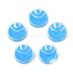 Кабошоны из непрозрачной смолы с гальванопокрытием CRES-S302-67