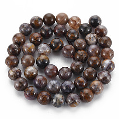 Натуральные пиеттеритные бусины G-R446-8mm-13