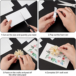 20 лист 2-х видов наклеек на пенопластовой подложке AJEW-BC0001-79