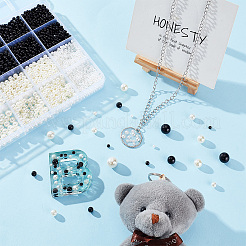 3492шт 12 стиля имитация жемчуга акриловые бусины&nbsp;OACR-PH0004-13