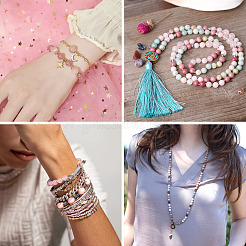 Набор для изготовления браслета из драгоценных камней своими руками DIY-TA0003-90