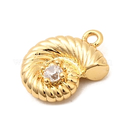 Латунные микро проложить кубического циркония подвески&nbsp;KK-C117-02C-G