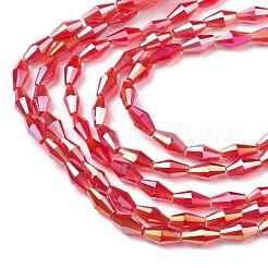 Прозрачные стеклянные бусины&nbsp;GLAA-P001-02A-02