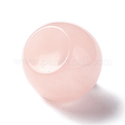 Натуральный розы украшения кварц домашний дисплей DJEW-F016-01B