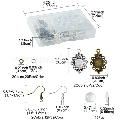 Набор для изготовления висячих сережек своими руками DIY-FS0005-51