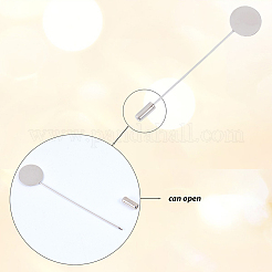 70 шт. фурнитура для броши из нержавеющей стали 201&nbsp;STAS-BBC0005-54