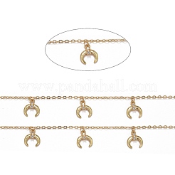 3.28-футовые латунные кабельные цепи ручной работы&nbsp;X-CHC-I036-11G