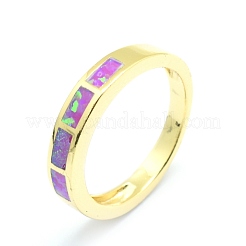 Синтетические опаловые перстни RJEW-O026-04G